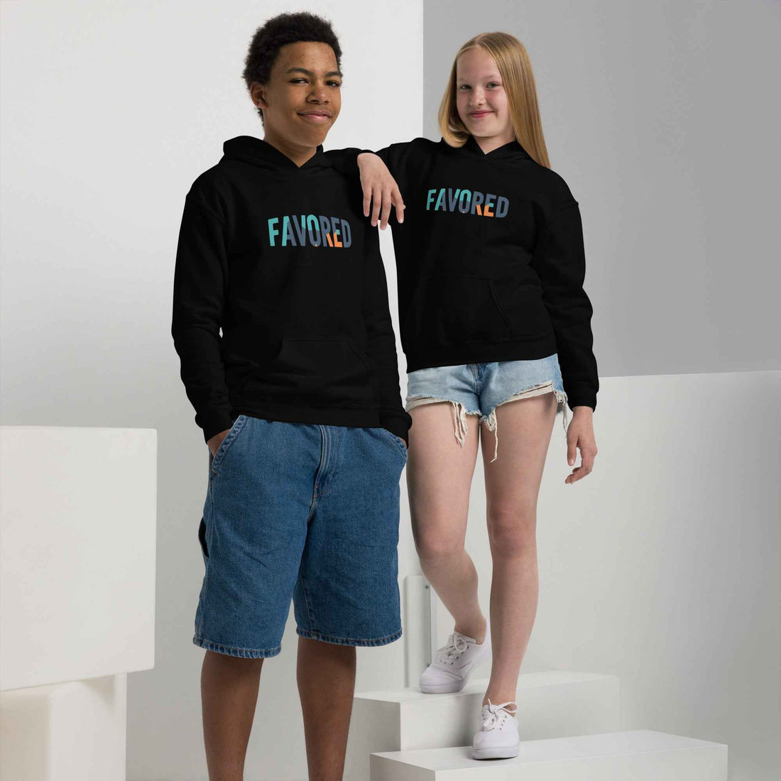 Youth Favored Unisex heavy blend hoodie | religious apparel | inspirational Hoodies