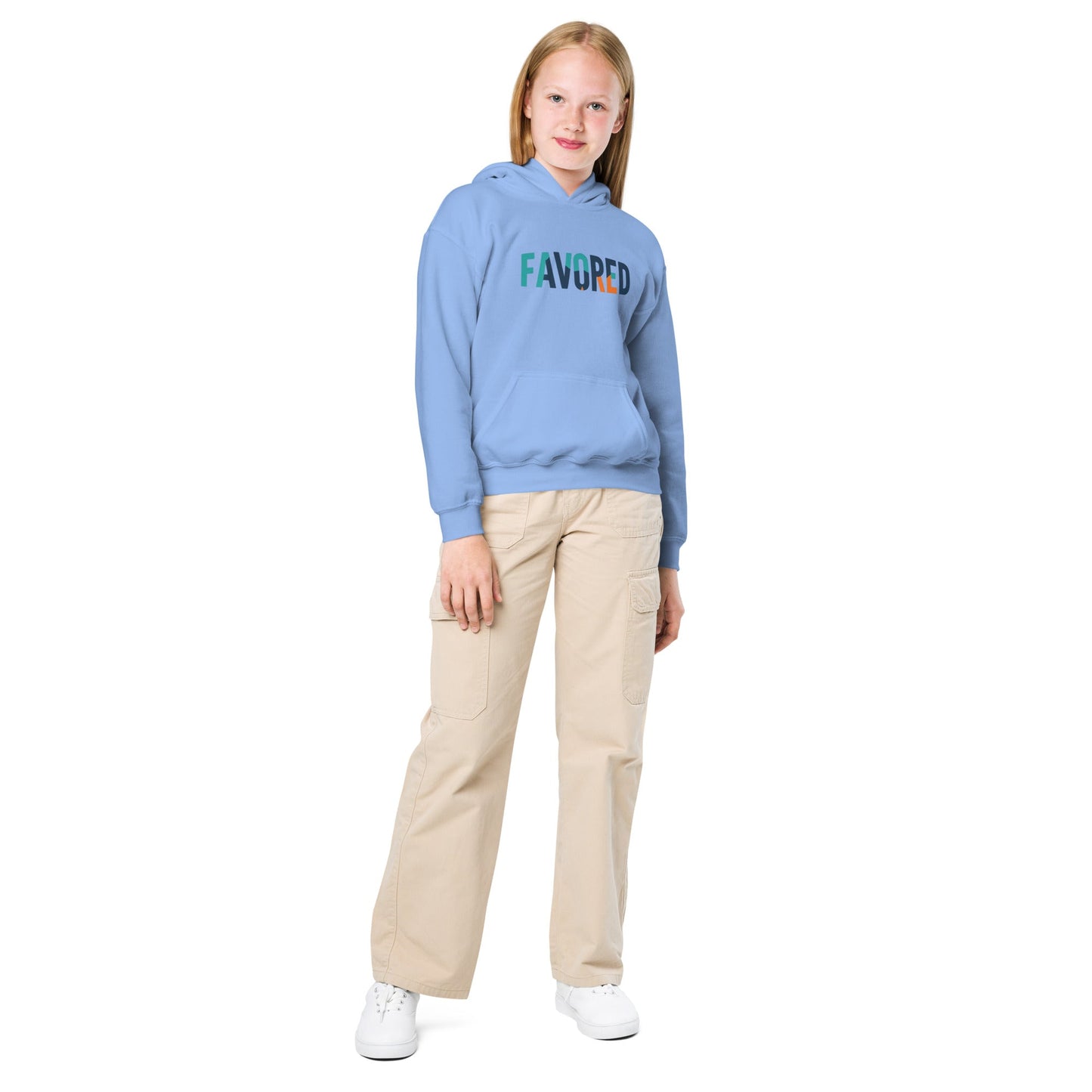 Youth Favored Unisex heavy blend hoodie - FAVOR OF GOD CLOTHING